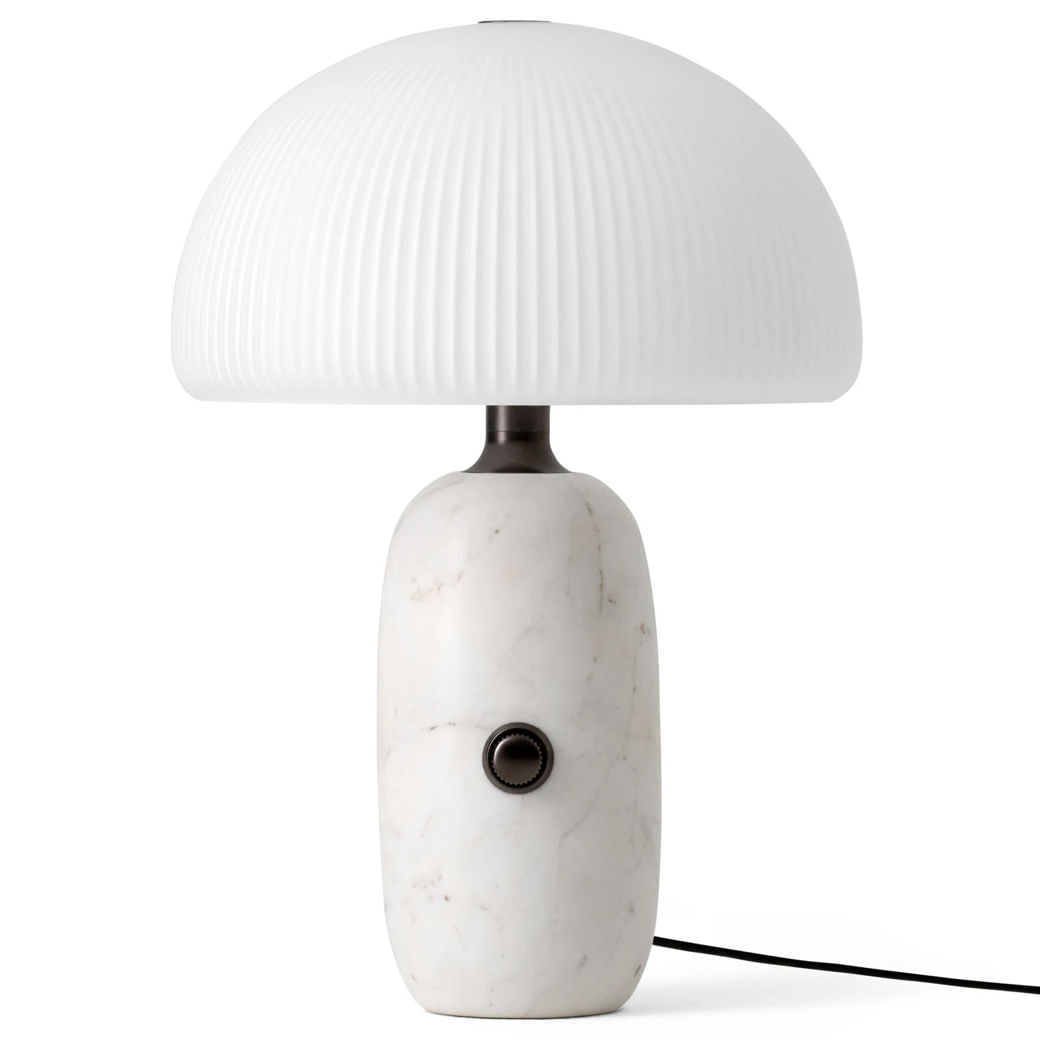 Vipp 591 Sculpture Bordslampa &Oslash;27,5 Cm - Bordslampor Marmor Vit