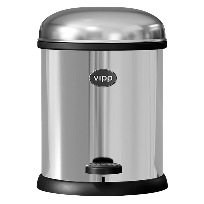 12 Pedalhink Rostfritt Stål, 3 L