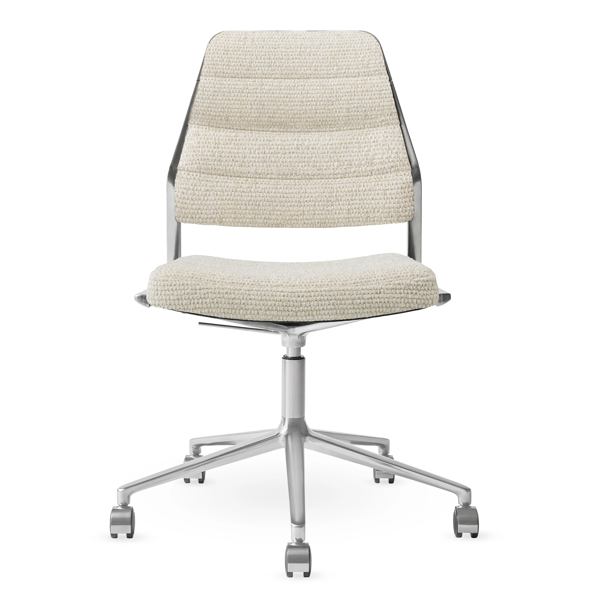 Vipp 454+ Snurrstol Med Hjul - Kontorsstolar Textil Wavy
