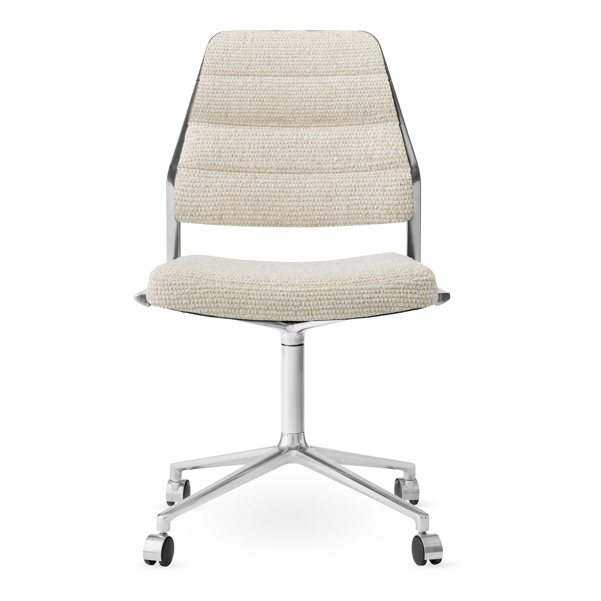 Vipp 454 Snurrstol Med Hjul - Kontorsstolar Textil Wavy