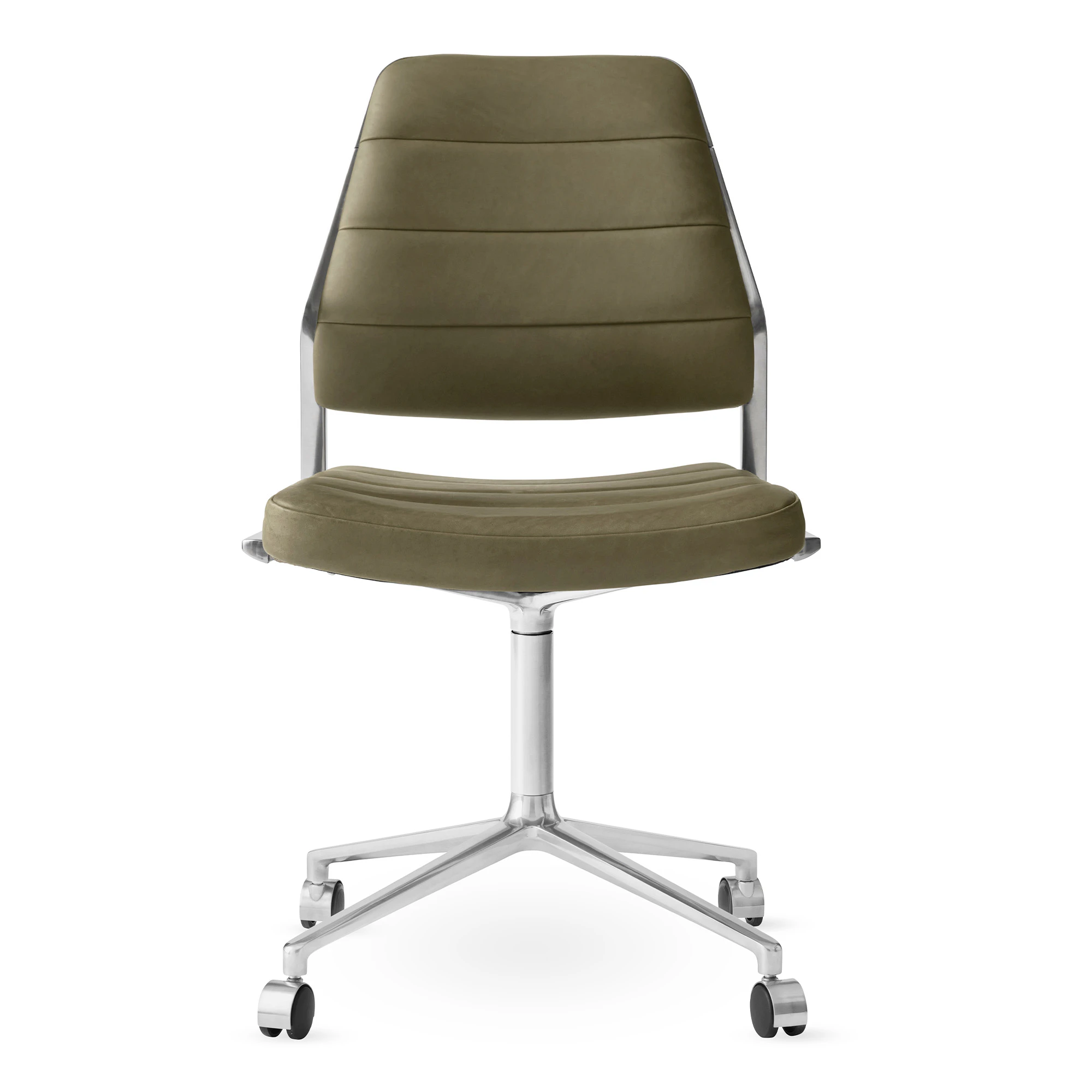 Vipp 454 Snurrstol Med Hjul - Kontorsstolar Bosco Leather
