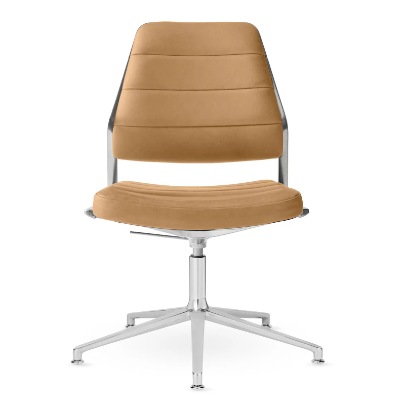 454+ Snurrstol, Camel Leather