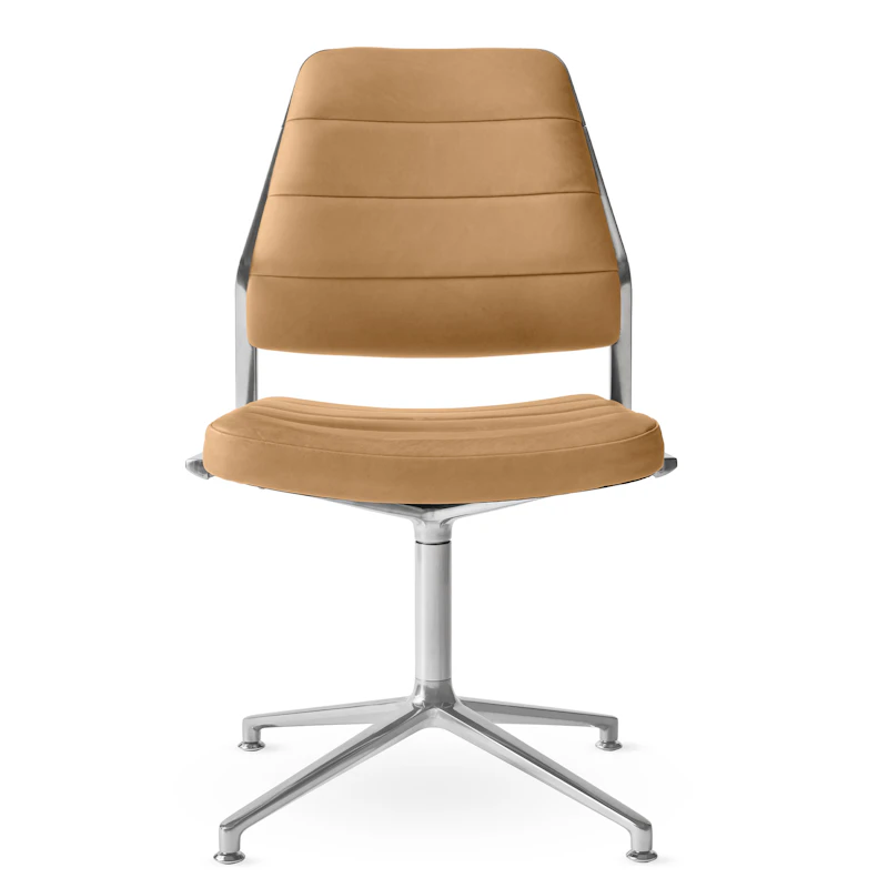 454 Snurrstol, Camel Leather