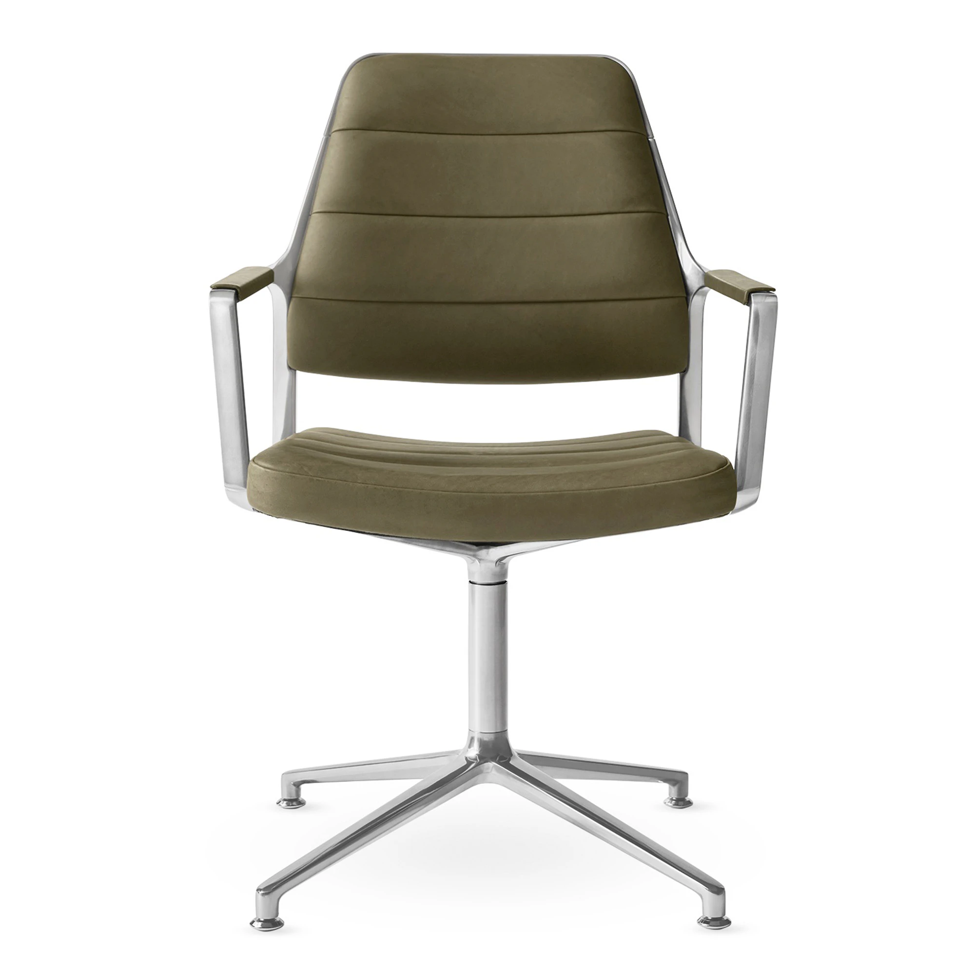 Vipp 455 Snurrstol - Kontorsstolar L&auml;der Bosco Leather