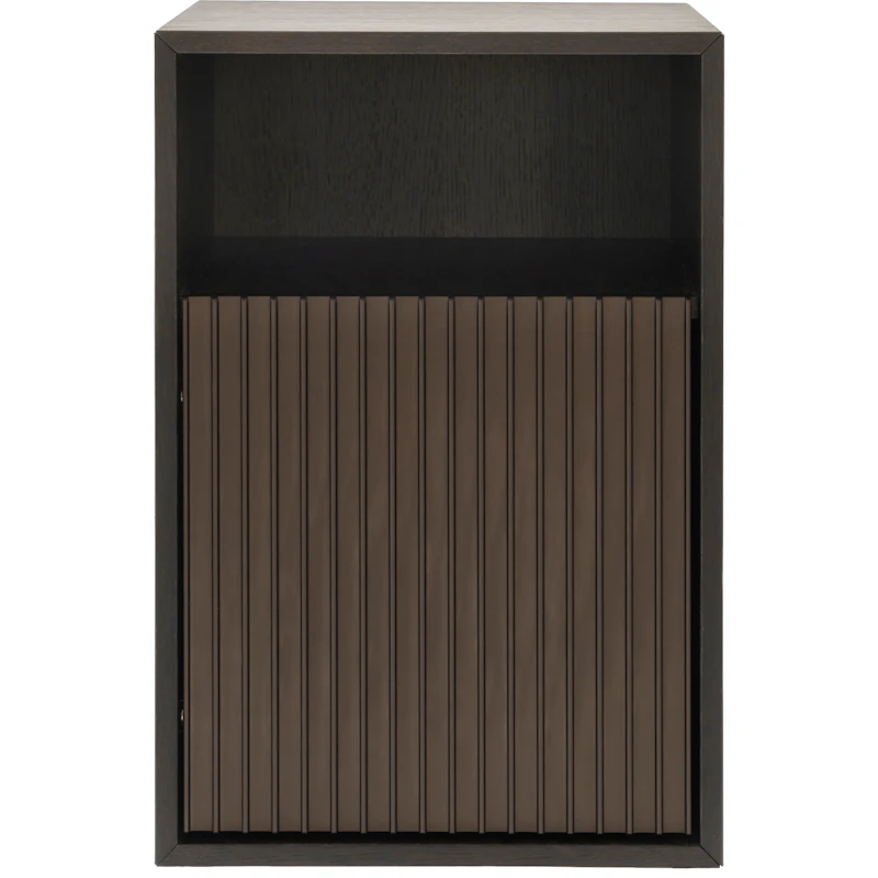 672 Sängbord, Mörk Ek