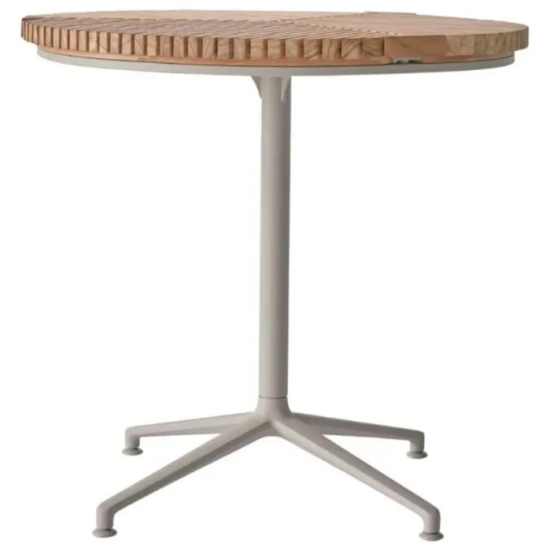 Vipp 717 Open-Air Café Table Light Grey