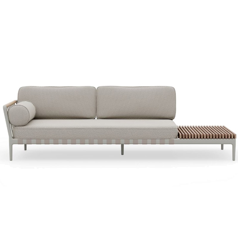 Vipp720 Open-Air Soffa Open End Right, Beige