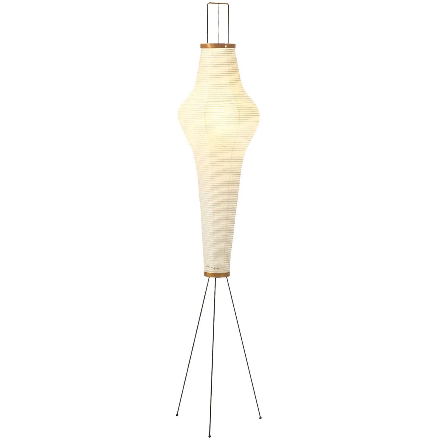 Vitra Akari 14a Golvlampa - Golvlampor Bambu Vit