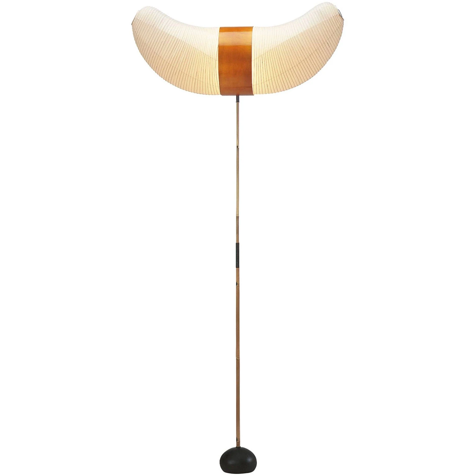 Vitra Akari Bb3-33s Golvlampa - Golvlampor Bambu Vit