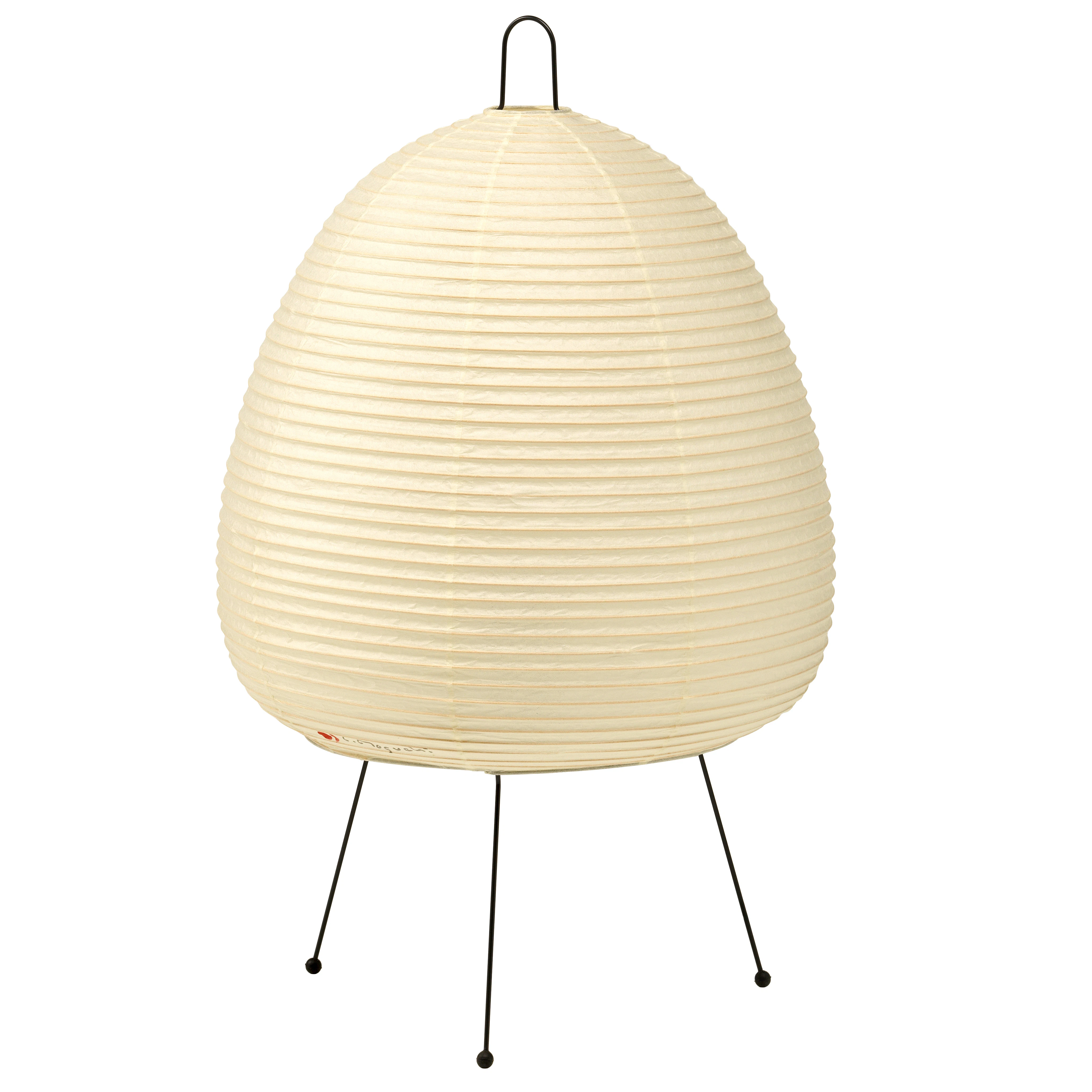 Vitra Akari 1a Bordslampa - Bordslampor St&aring;l Vit