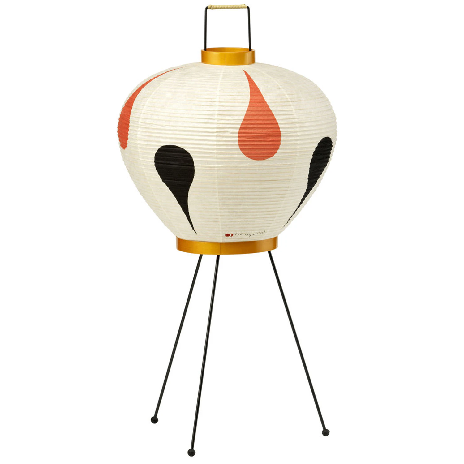 Vitra Akari 3ad Bordslampa - Bordslampor Papper Vit