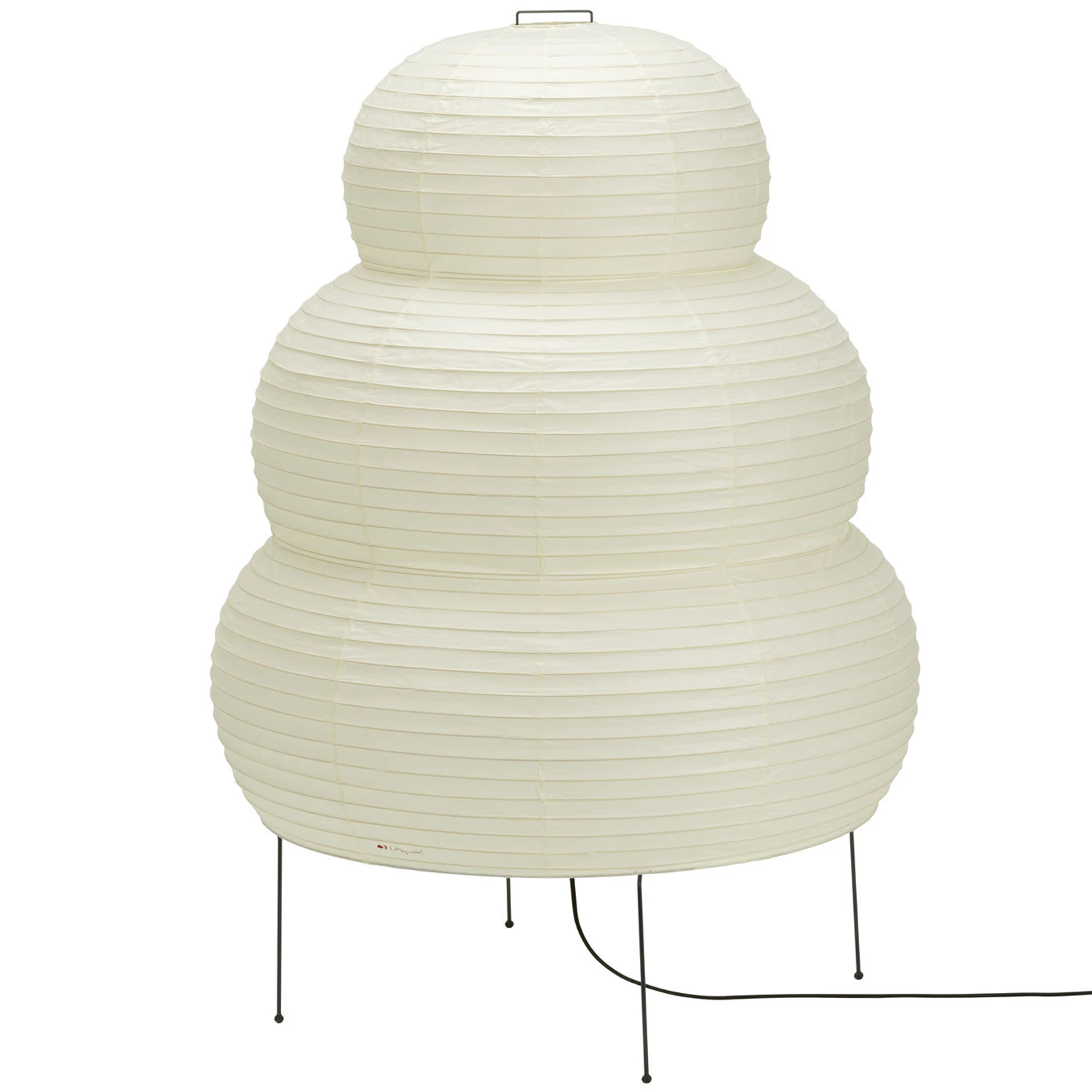 Vitra Akari 25n Golvlampa - Golvlampor Papper Vit