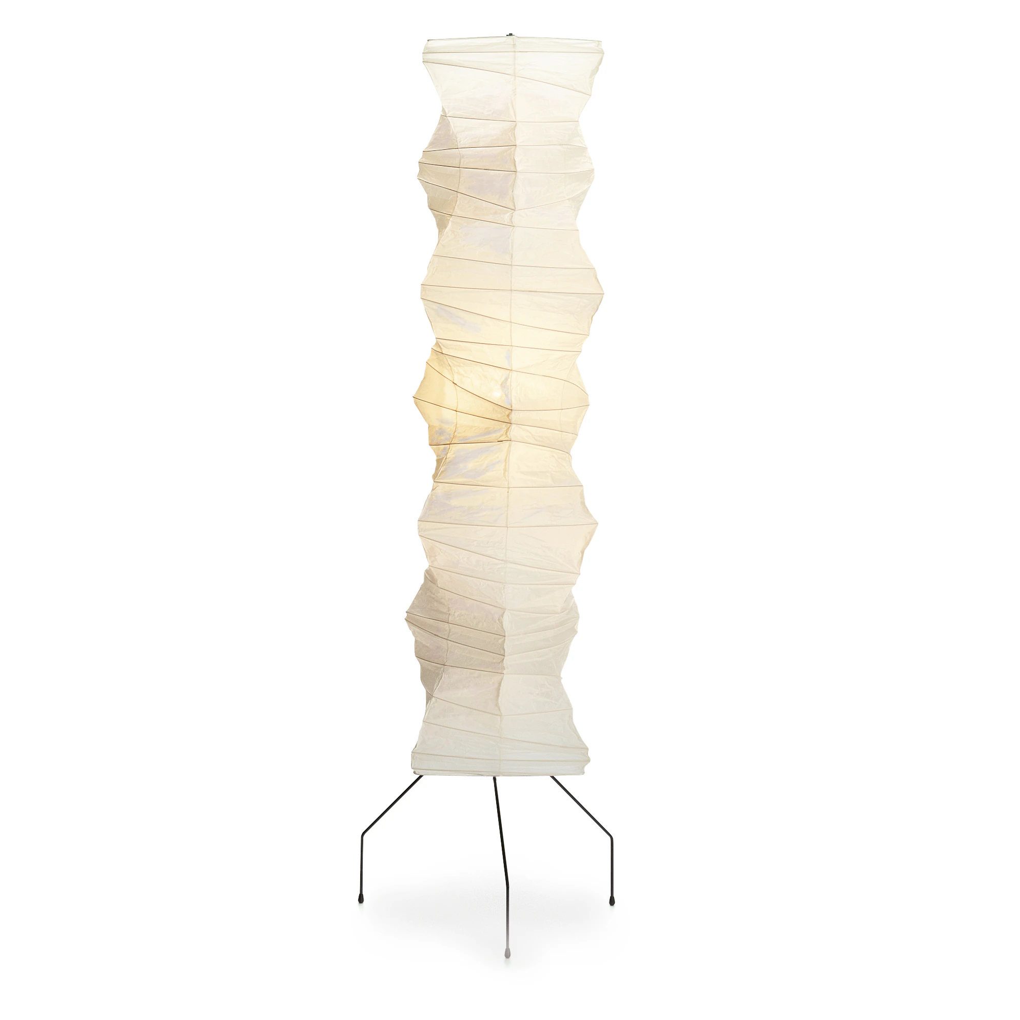Vitra Akari Uf4-33n Golvlampa - Golvlampor Washipapper Vit