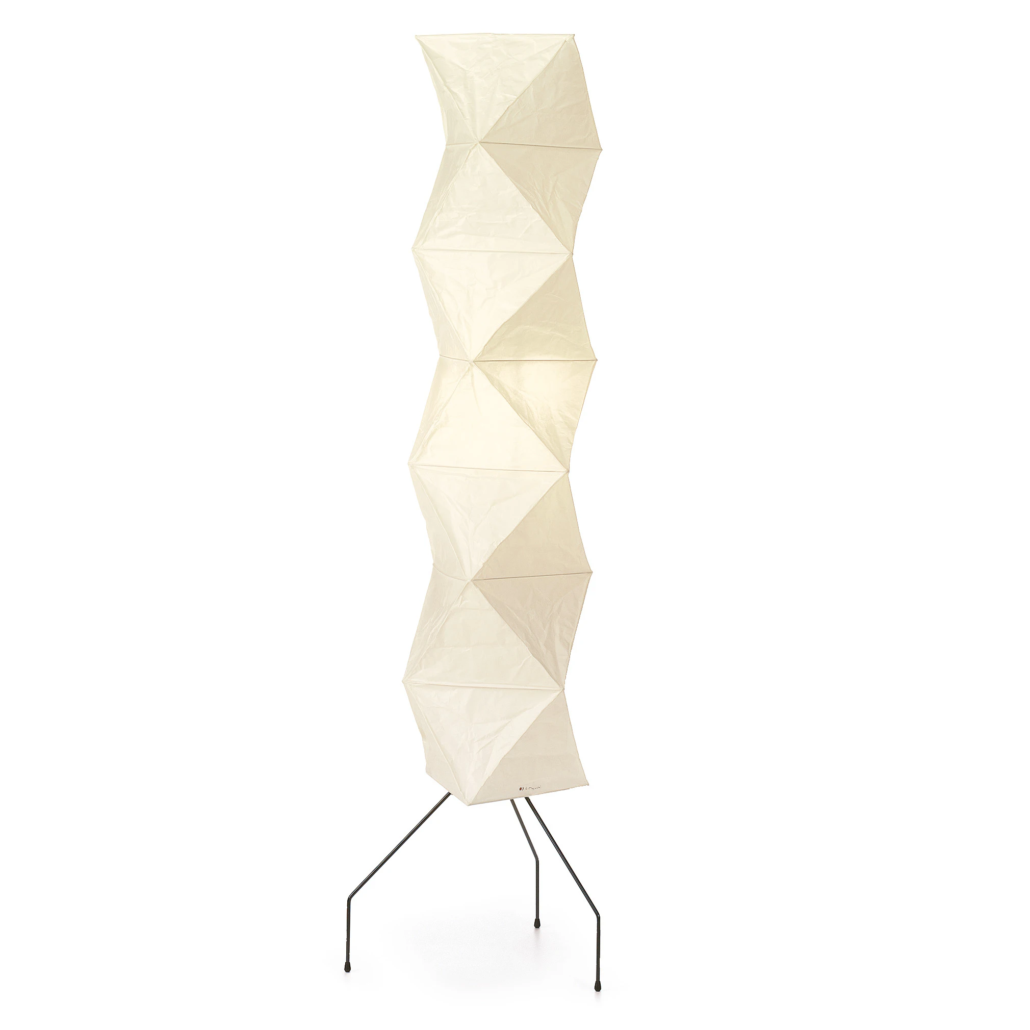 Vitra Akari Uf4-l8 Golvlampa - Golvlampor Washipapper Vit