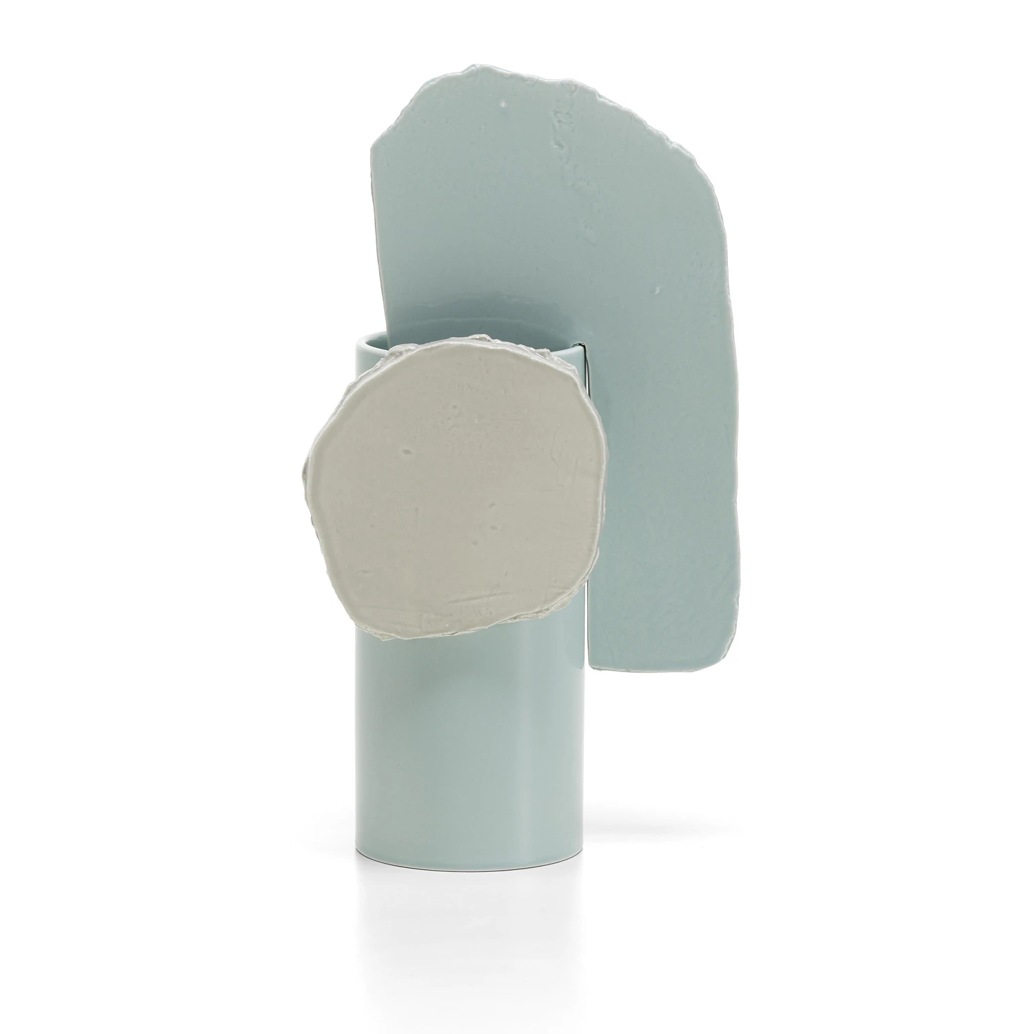 Vitra D&eacute;coupage Vas Feuille - Vaser Keramik Vit