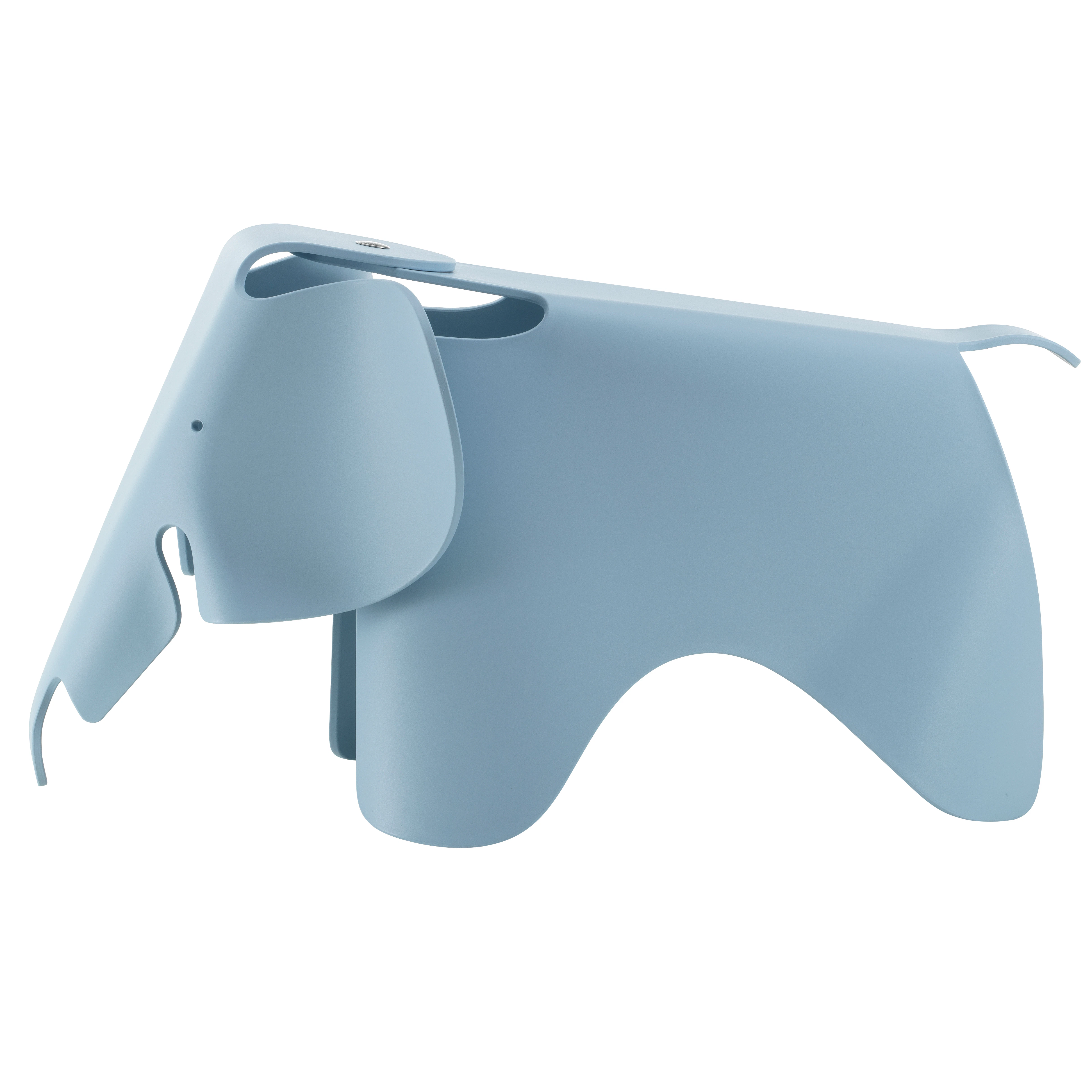 Vitra Eames Elephant Pall Stor Sky Blue - Pallar Återanvänd Plast Himmelsblå