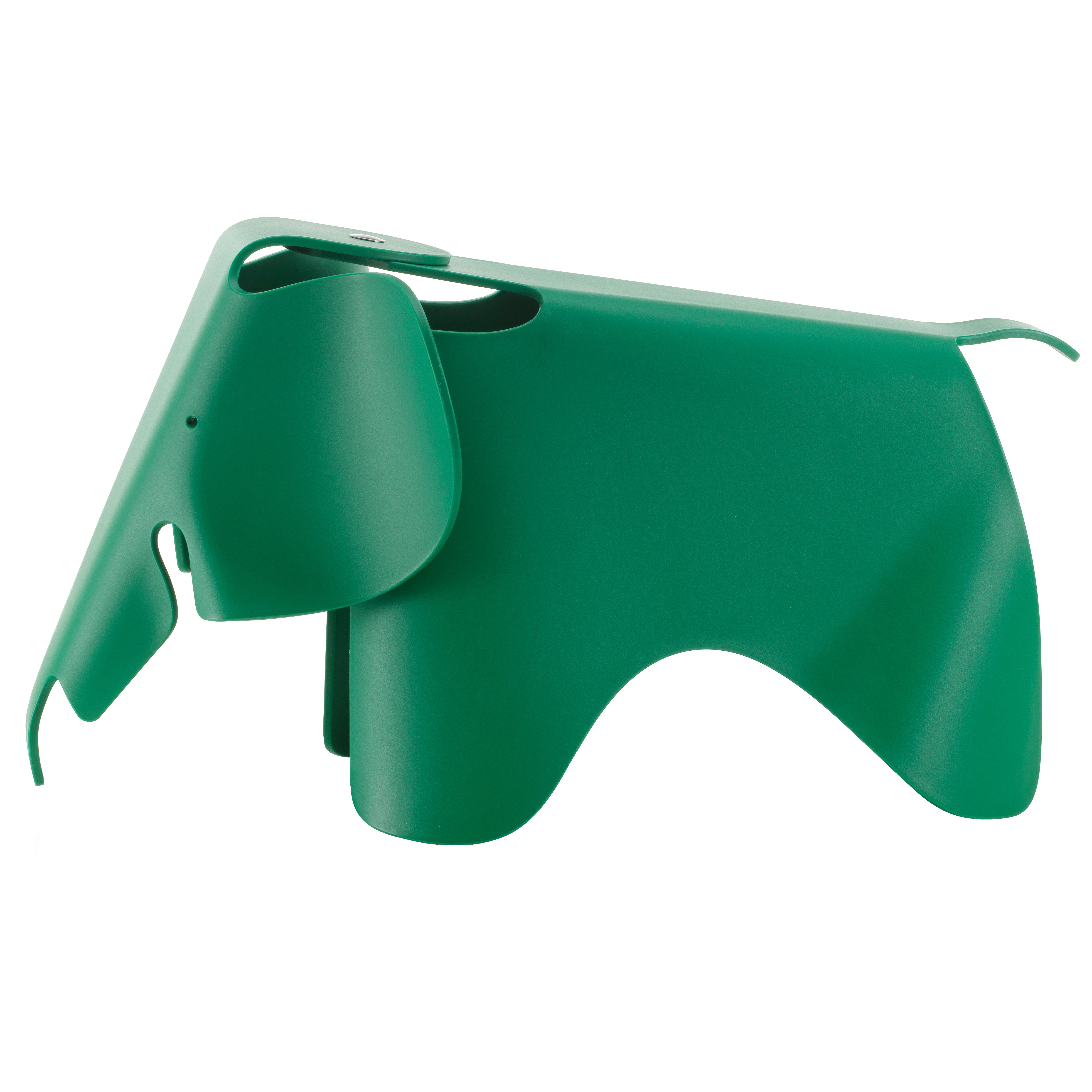 Vitra Eames Elephant Pall Stor - Pallar Återanvänd Plast Smaragd