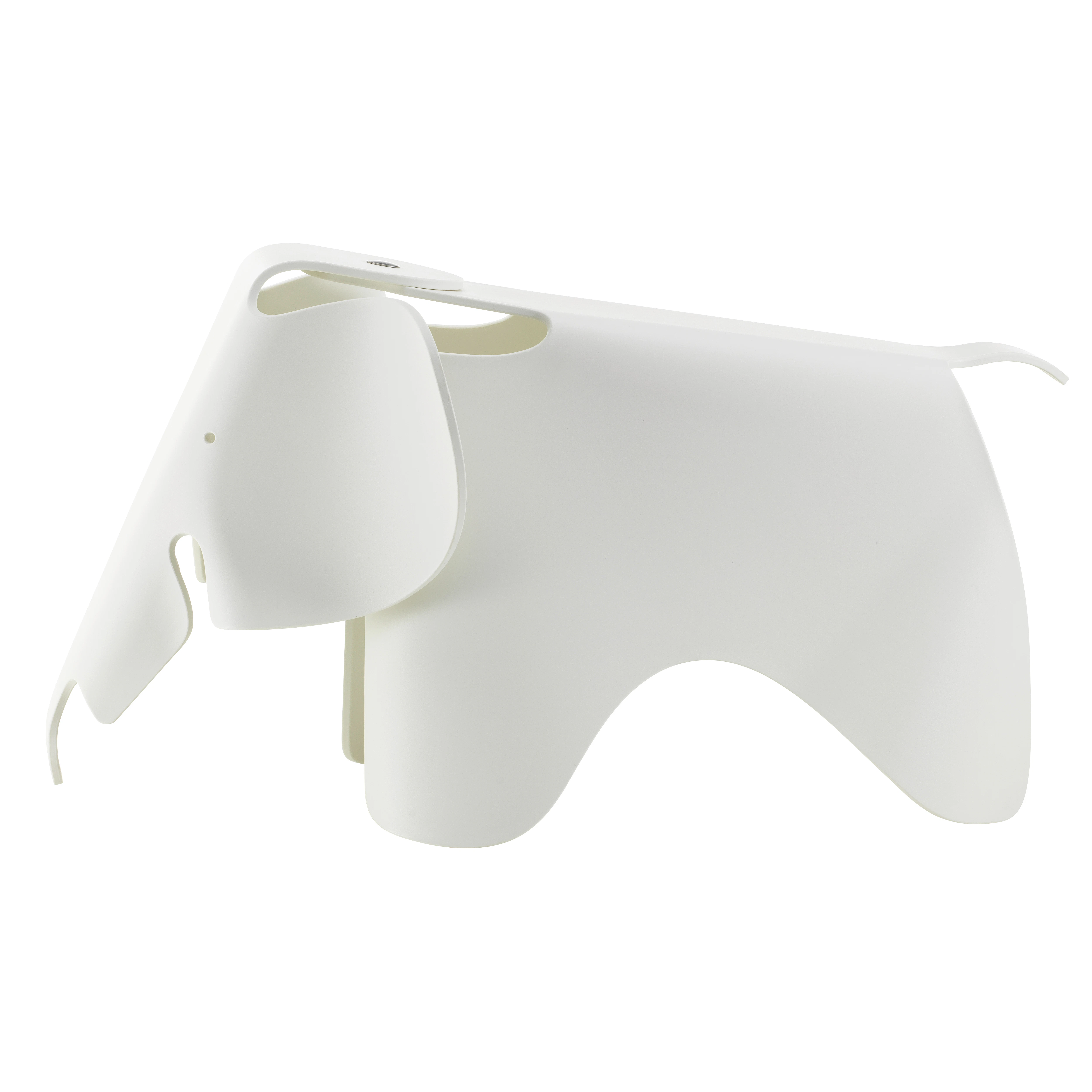 Vitra Eames Elephant Re Pall - Pallar Återanvänd Plast Vit