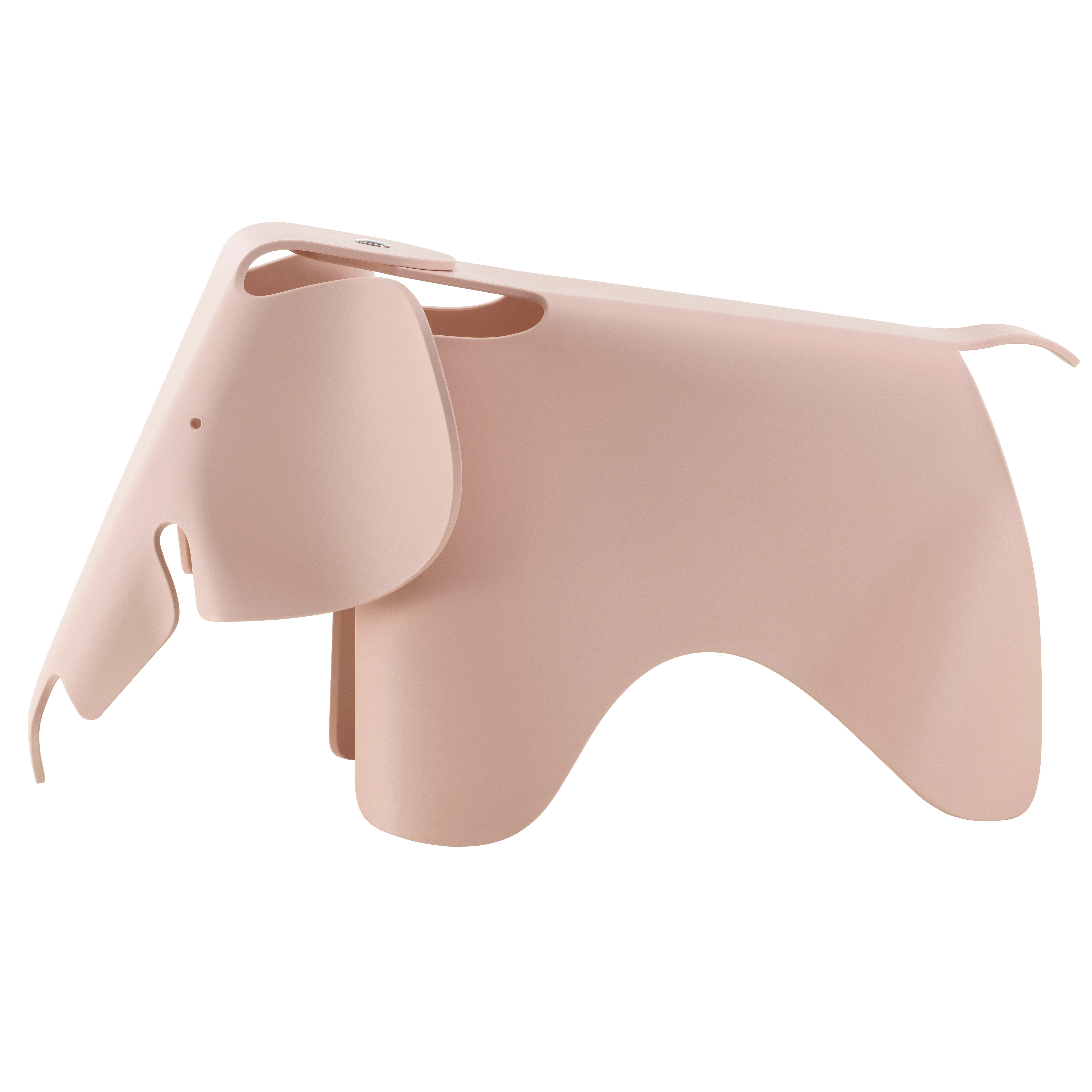 Vitra Eames Elephant Pall Stor - Pallar Återanvänd Plast Pale Rose