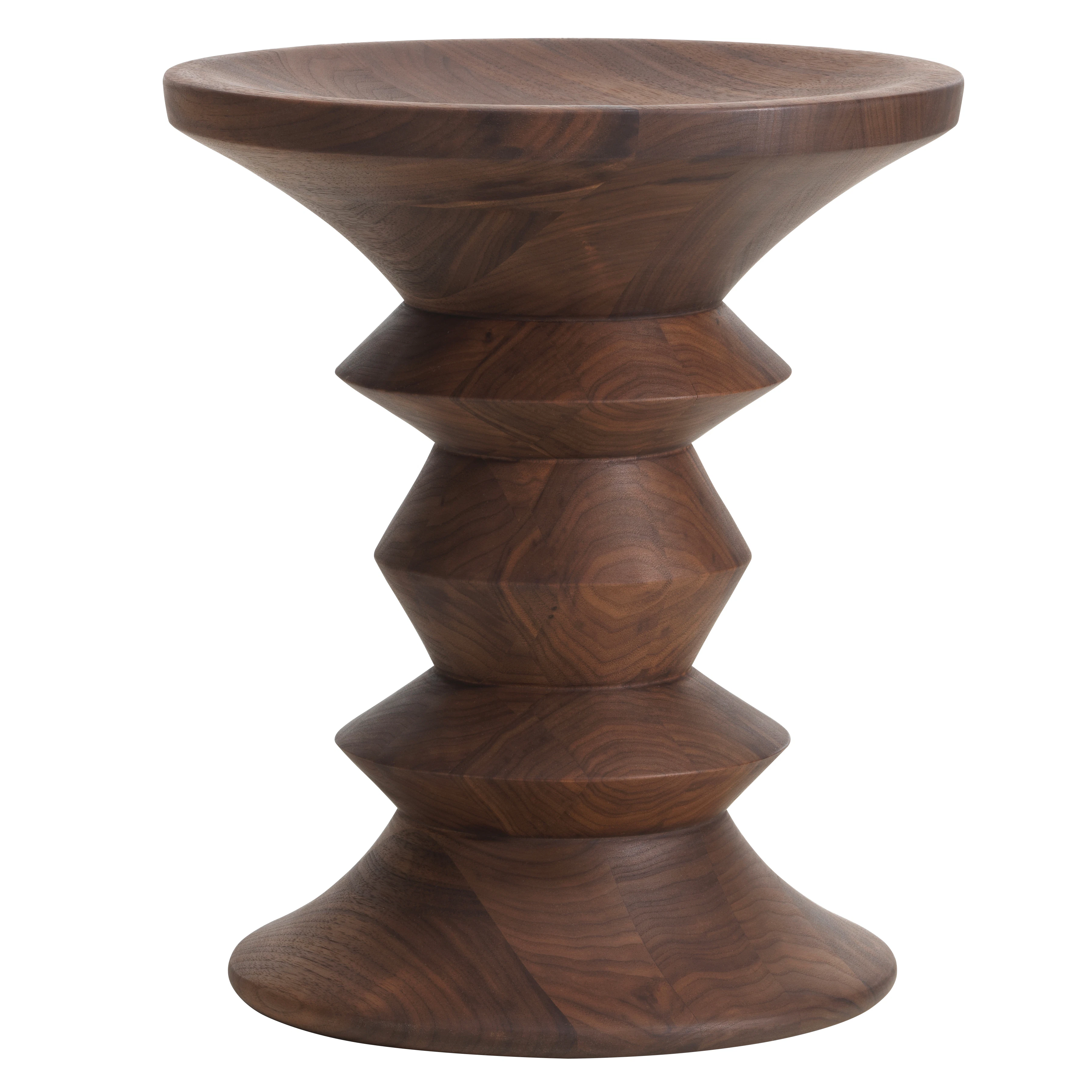 Vitra Eames Pall Model A - Pallar Chestnut Wood Valnöt