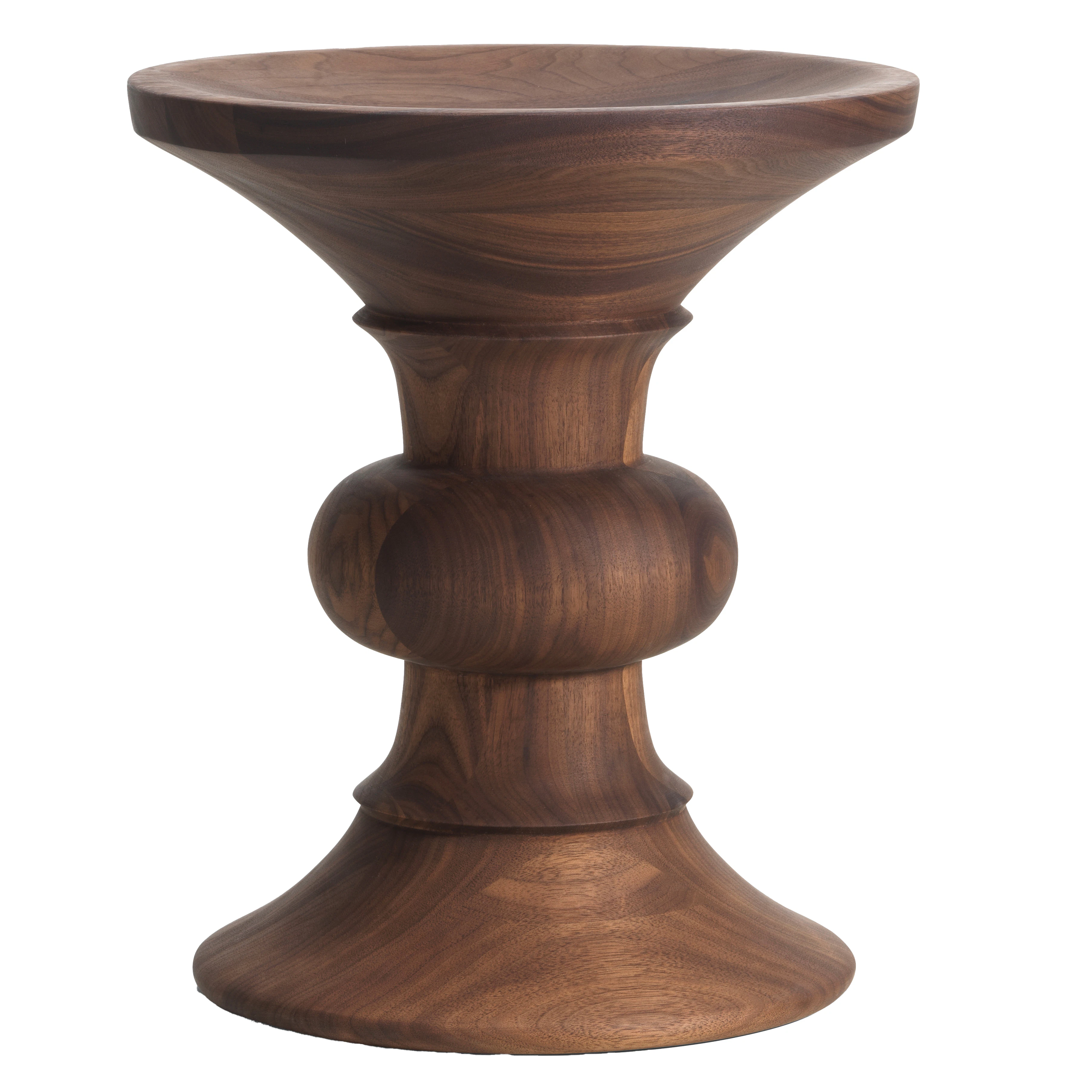 Vitra Eames Pall Model B - Pallar Chestnut Wood Valnöt