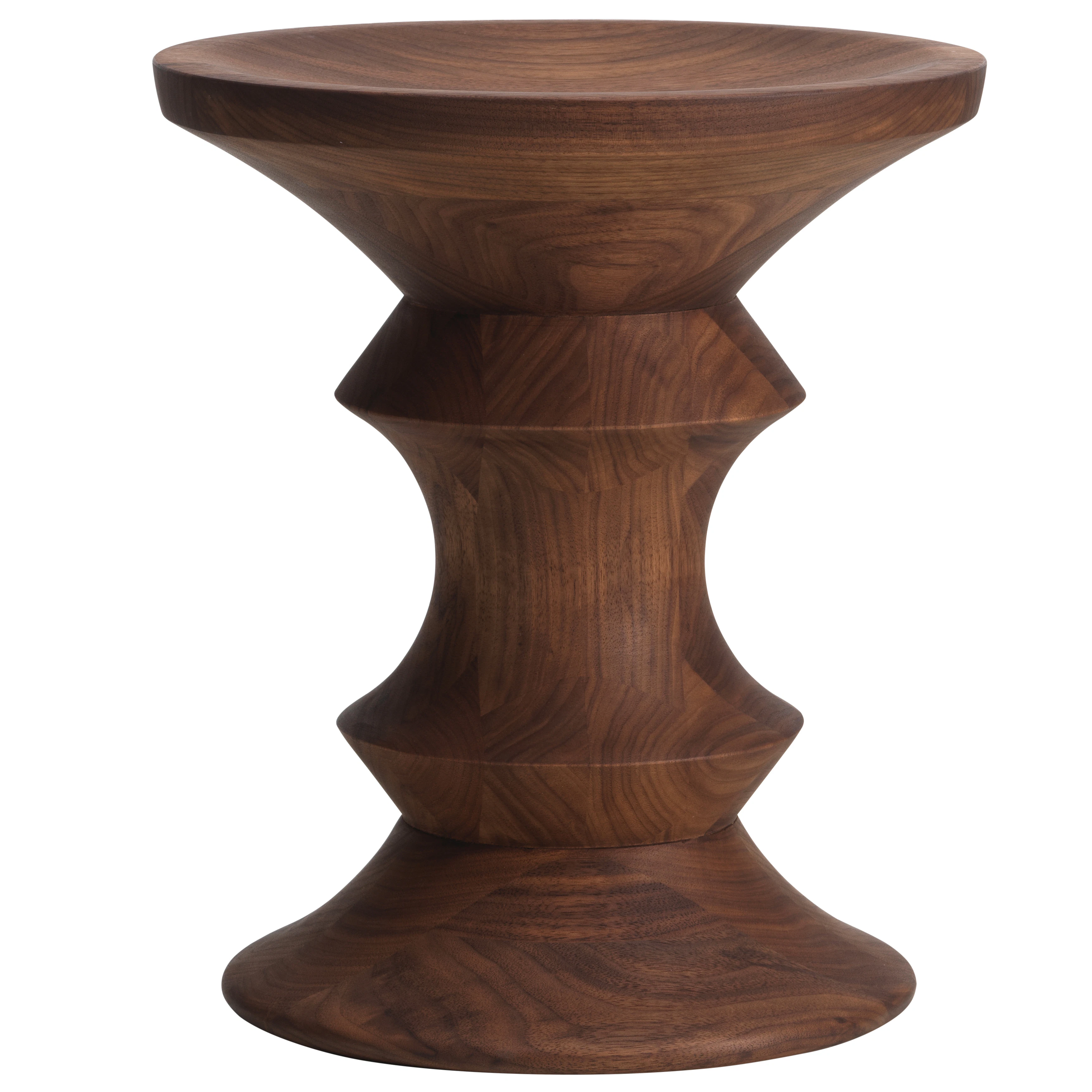 Vitra Eames Pall Model C - Pallar Chestnut Wood Valnöt