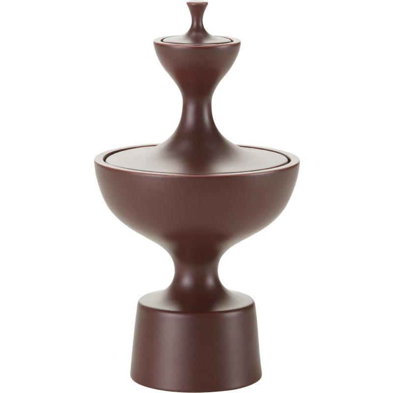 Keramisk Behållare No. 1, Dark Aubergine