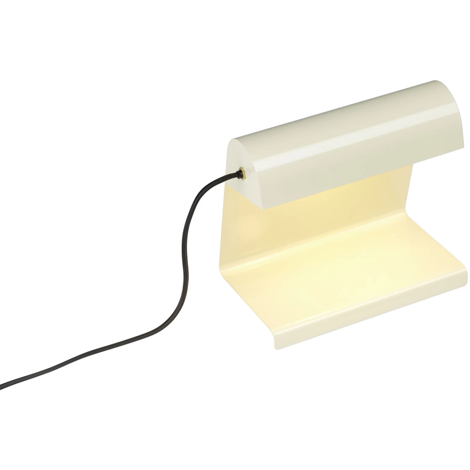 Vitra Lampe De Bureau Bordslampa Prouv&eacute; - Bordslampor Pulverlackat St&aring;l Blanc Colombe