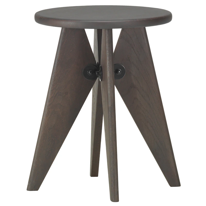 Tabouret Bois Pall, Mörk Ek