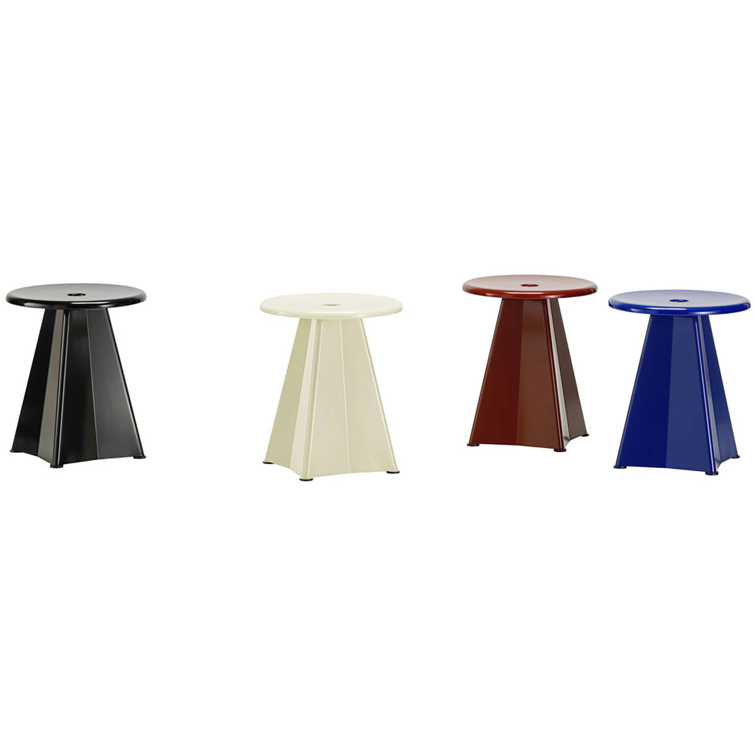 Vitra Tabouret Métallique Pall, japanese red från Vitra, bild 2
