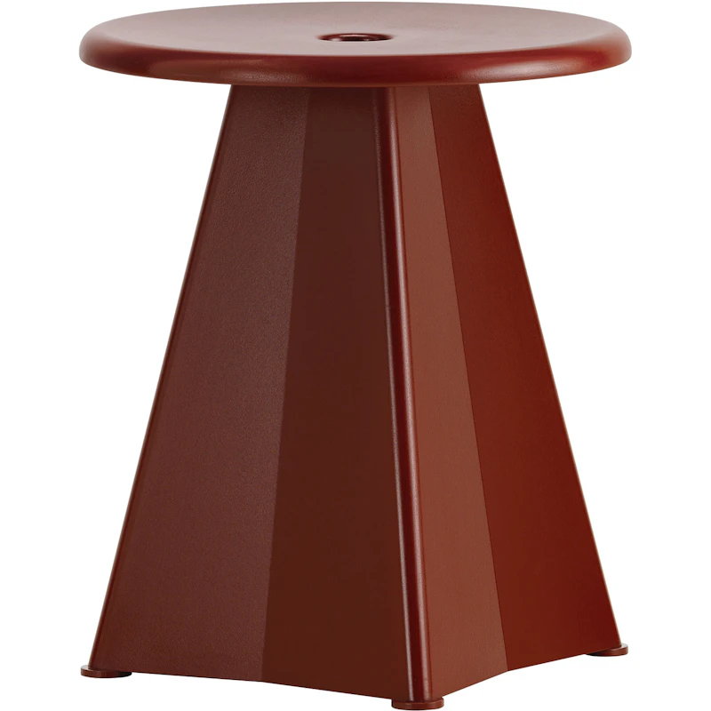 Tabouret Métallique Pall, Japanese Red