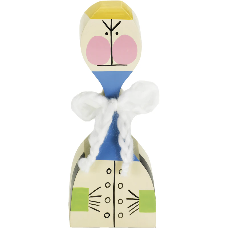 Wooden Doll Träfigur, No. 14