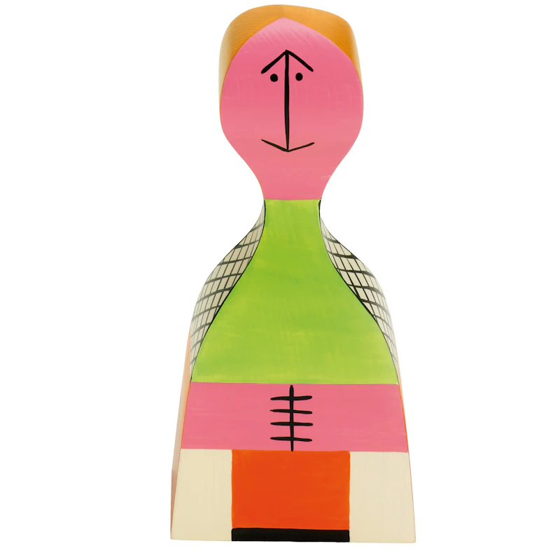 Wooden Doll Träfigur, No.19