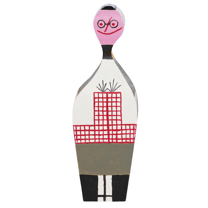 Wooden Doll Träfigur, No.8