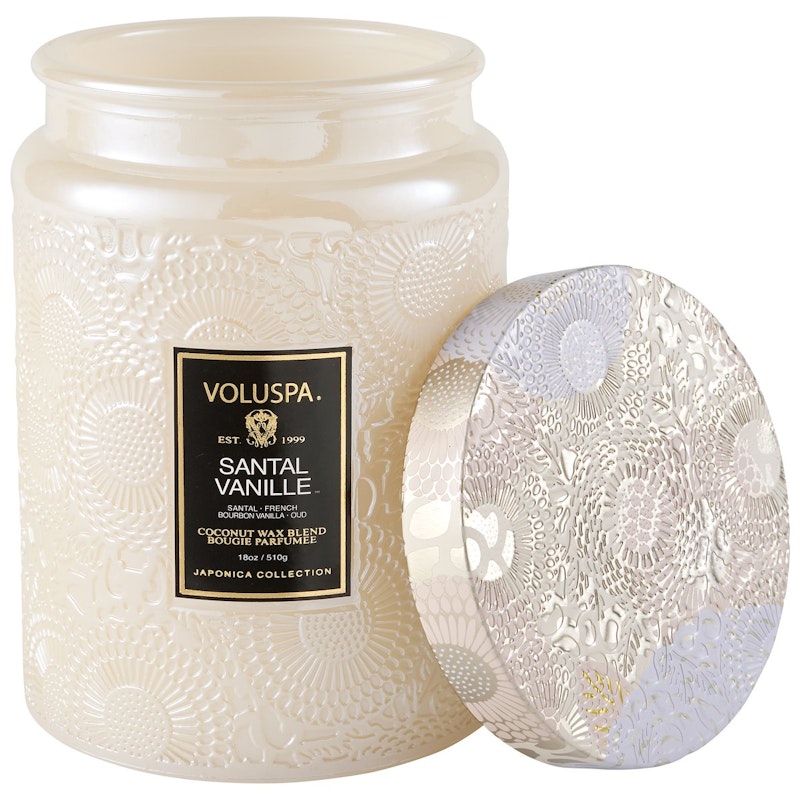 Santal Vanille Large Jar Doftljus