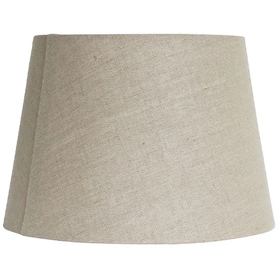 Watt & Veke Basic 26 Lampskärm Rak Natur - Lampskärmar Linne Natural