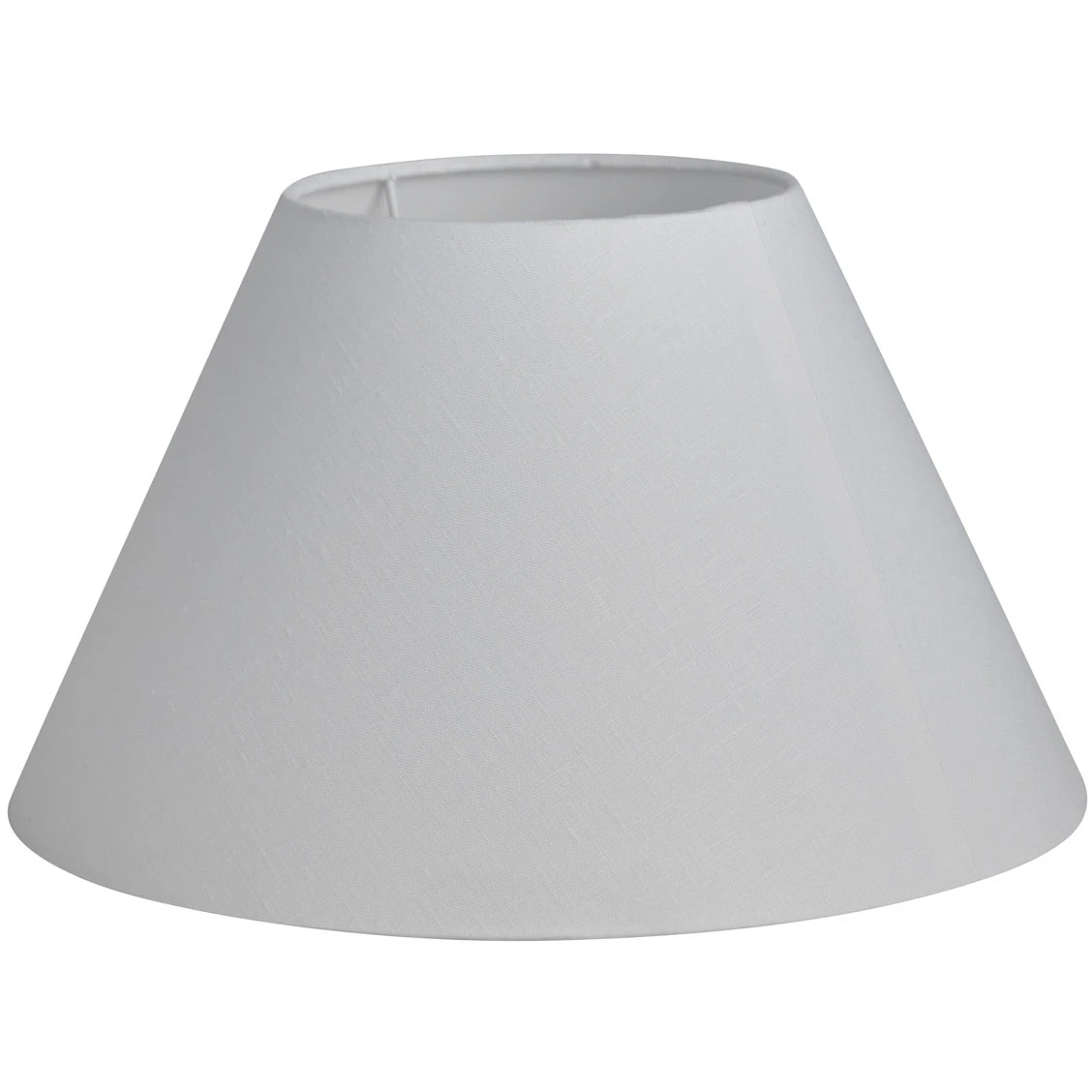 Watt & Veke Basic Wide Lampskärm 300 Mm - Lampskärmar Linne Vit