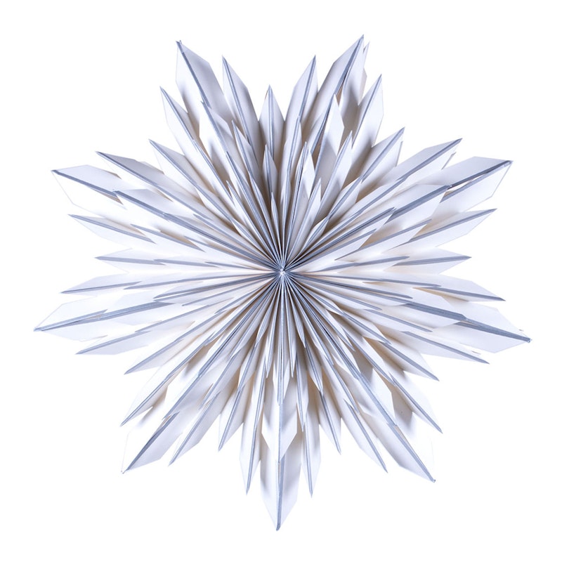 Elsa Julstjärna 60 cm, Silver