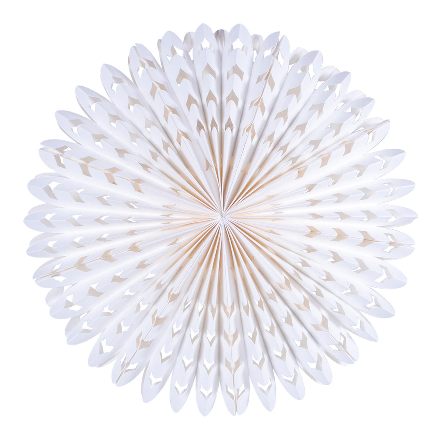 Watt & Veke Elvira Julstjärna 45 Cm - Julstjärnor Papper Vit
