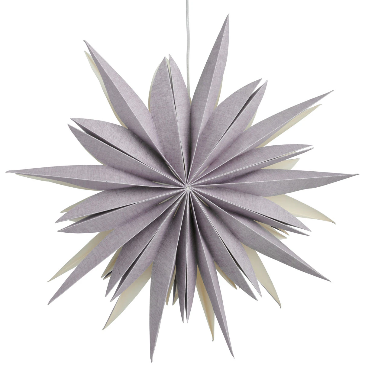 Watt & Veke Fiona 65 Julstjärna 65 Cm - Julstjärnor Papper Lavendel