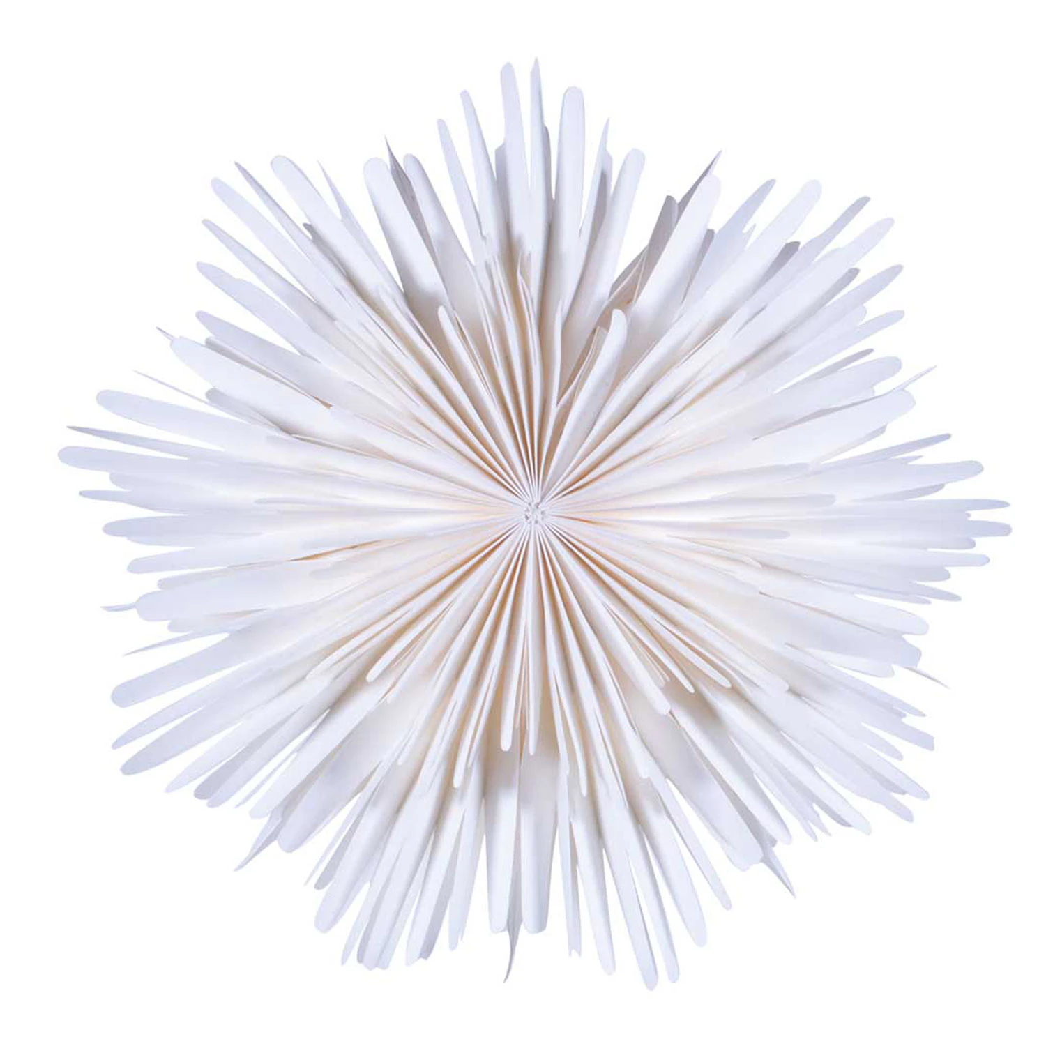 Watt & Veke Molly Julstjärna 44 Cm - Julstjärnor Papper Vit