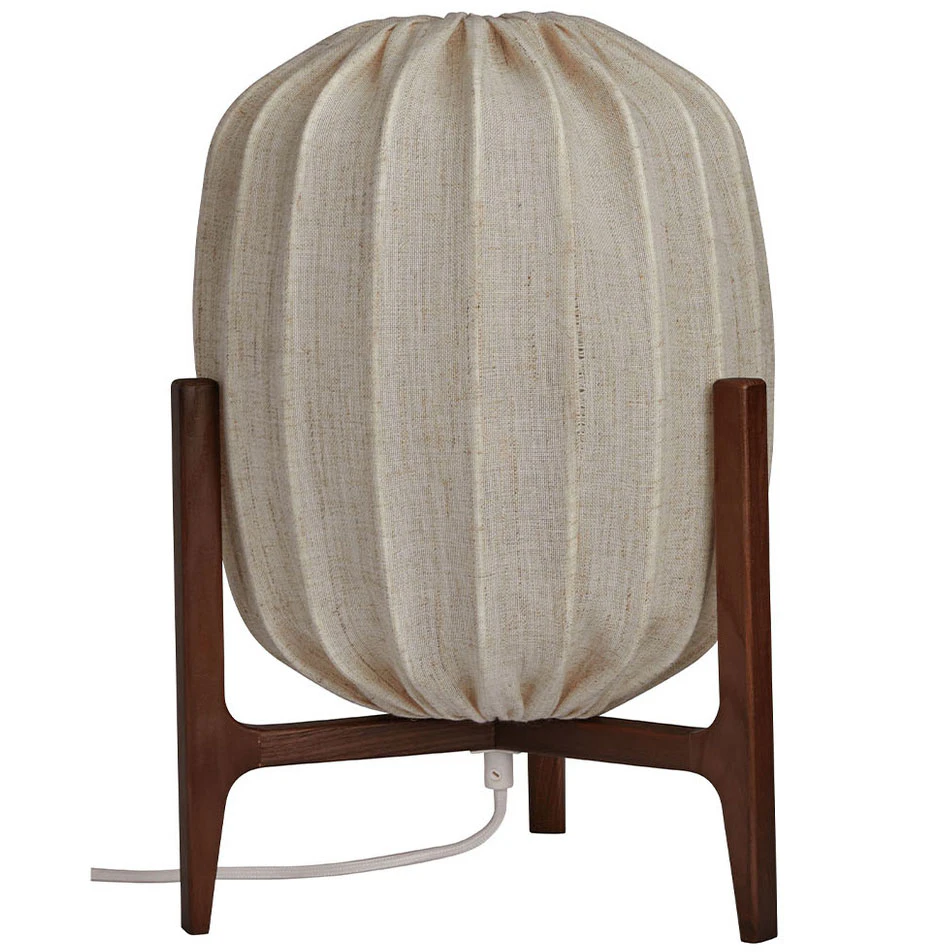 Watt & Veke Prisma Bordslampa Mörk / Natur - Bordslampor Ask Natural