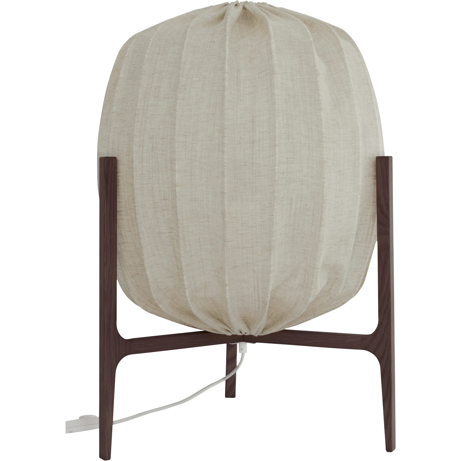 Watt & Veke Prisma Golvlampa Mörk Ask / Natur - Golvlampor Trä Natural