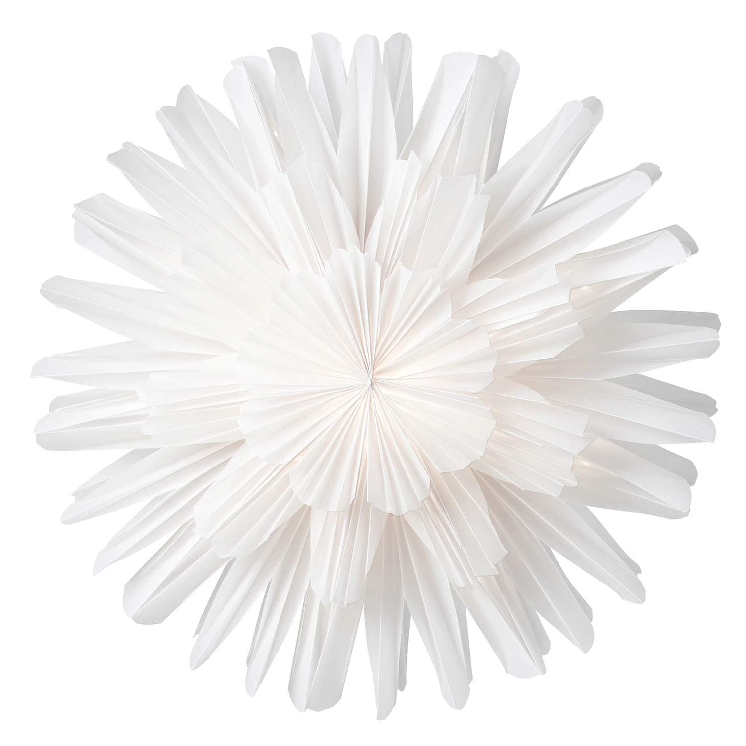 Watt & Veke Snöblomma Julstjärna 440 Mm - Julstjärnor Papper Vit