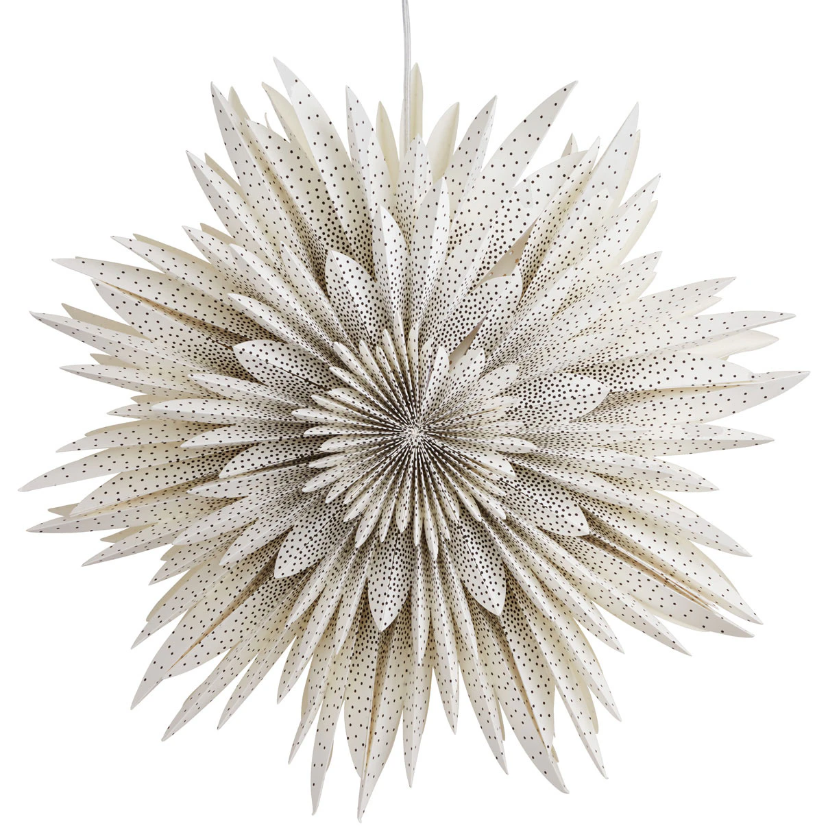 Watt & Veke Sofie Julstjärna 64 Cm - Julstjärnor Papper Svart