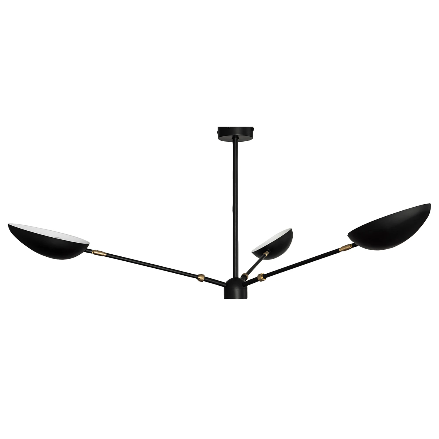 Watt & Veke Spoon Ceiling Pendant Black - Pendellampor Metall Svart
