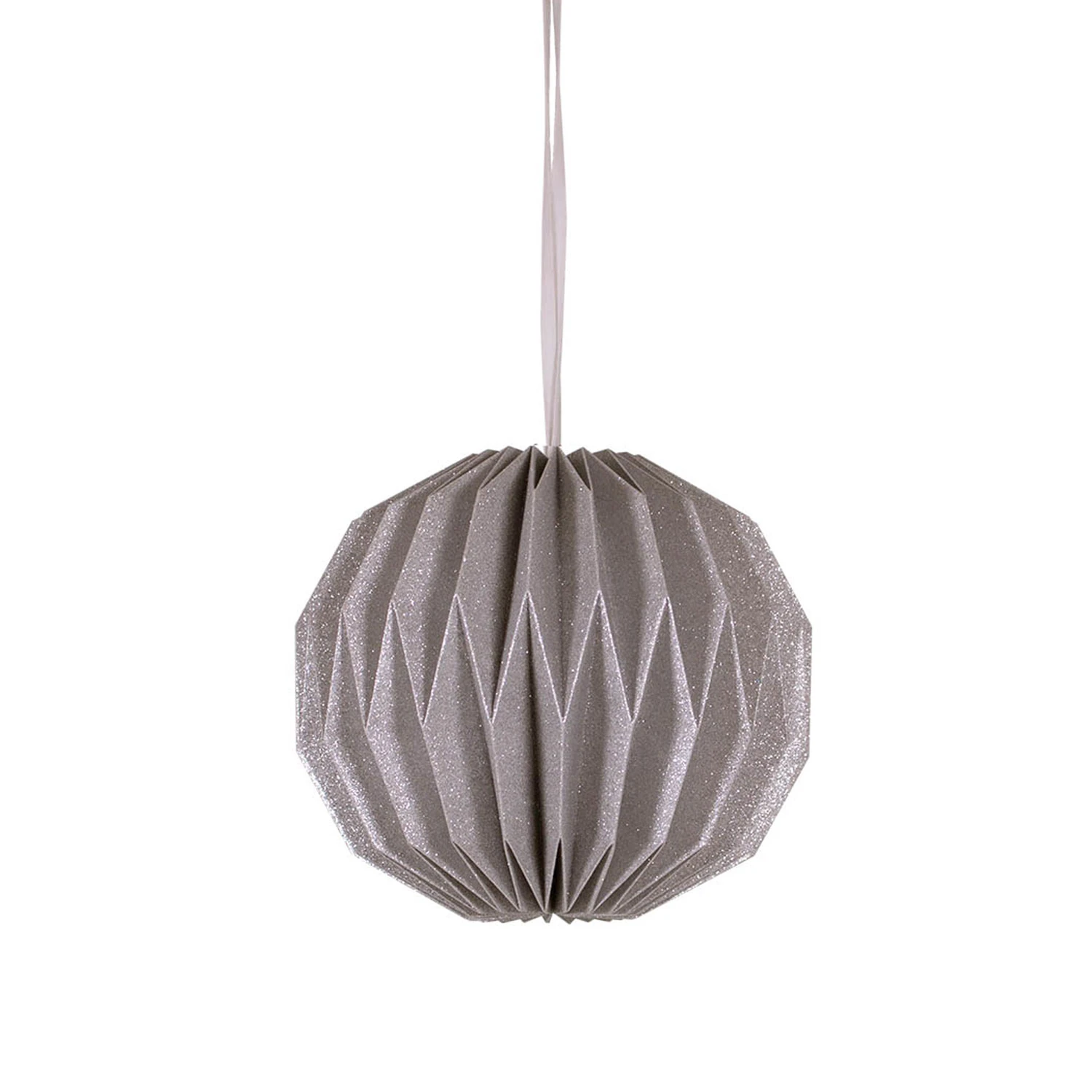 Watt & Veke Tilly 30 Juldekorationsboll - Julgranskulor Papper Silver