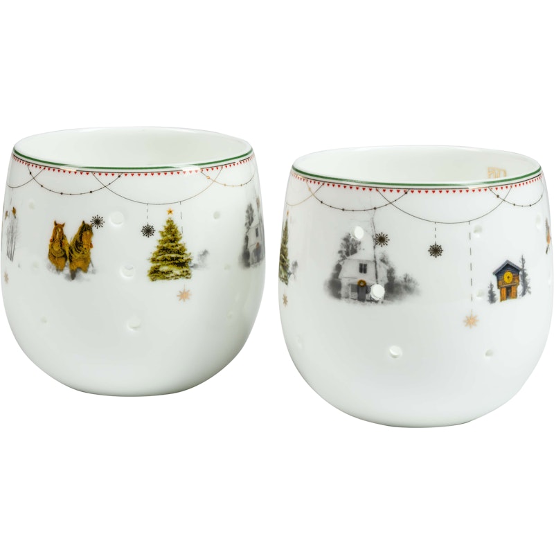Julemorgen Ljuslykta Story 2-pack