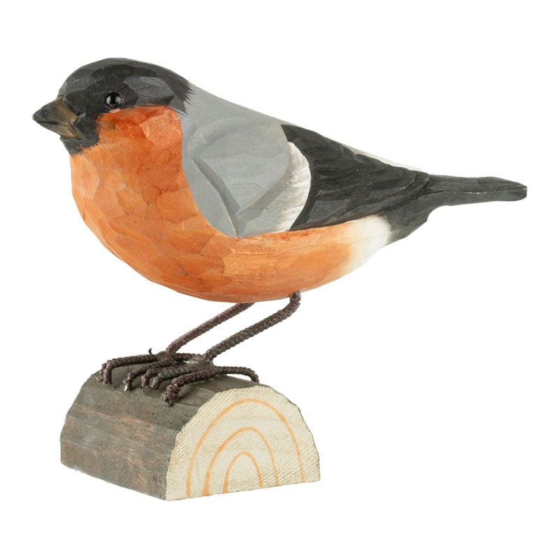 DecoBirds Handsnidad Fågel, Domherre