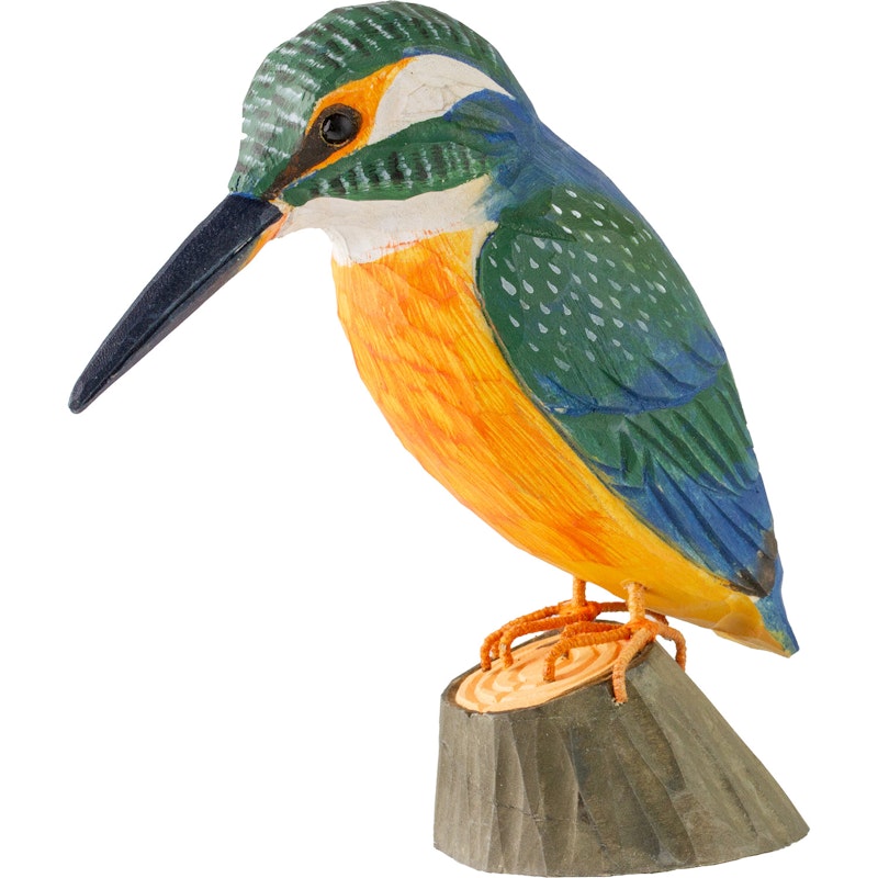 DecoBirds Handsnidad Fågel, Kungsfiskare